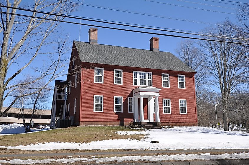 Gridley-Parsons-Staples Homestead, a historic house museum in Farmington, Connecticut.