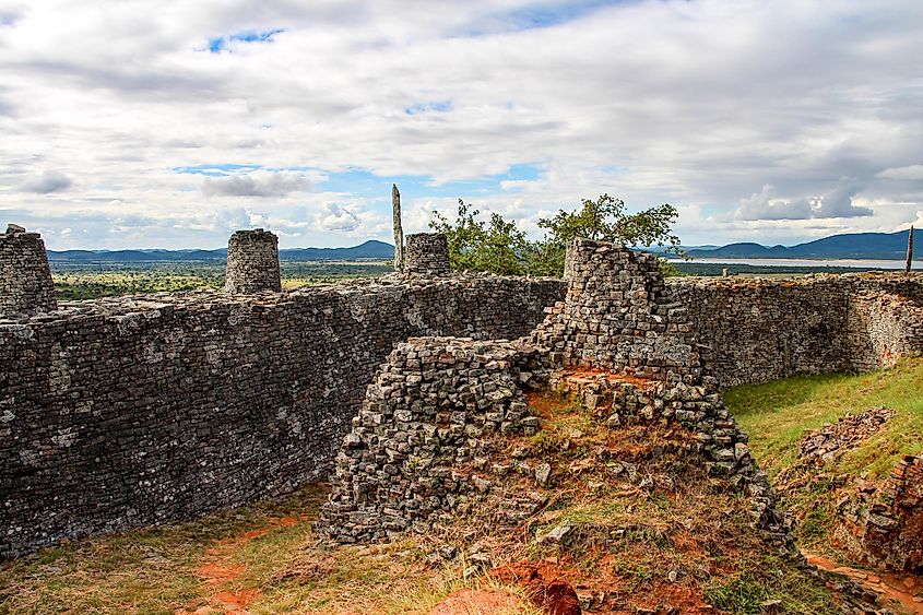 Great Zimbabwe is a medieval city in the south-eastern hills of Zimbabwe near Lake Mutirikwe and the town of Masvingo