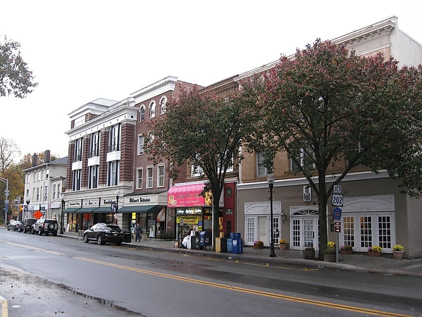 Downtown Morristown, New Jersey