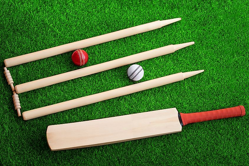 Cricket set.