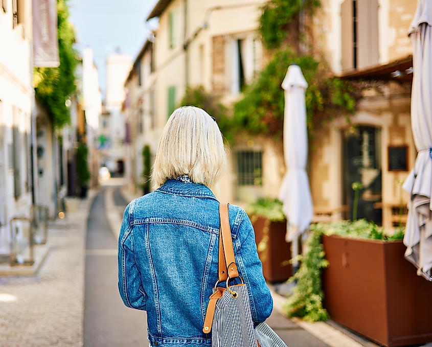 Exploring Saint-Rémy-de-Provence, France.