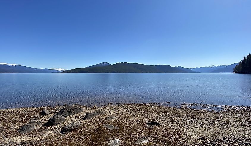 Early spring at Quesnel Lake