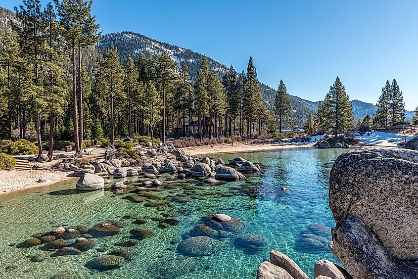 Sand Harbor, Lake Tahoe Nevada State Park.