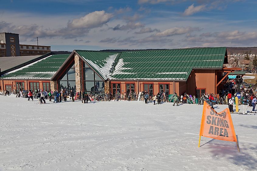 The Wisp Ski Resort located in McHenry, Maryland