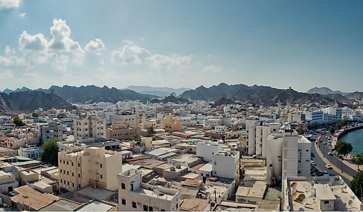 Muscat, capital of Oman.