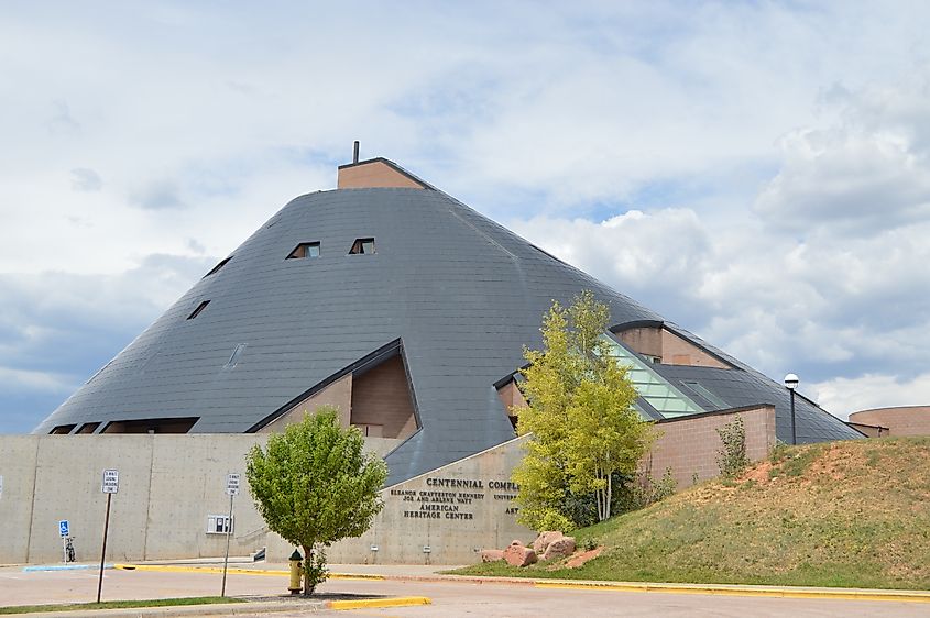 The American Heritage Center in Laramie, Wyoming.