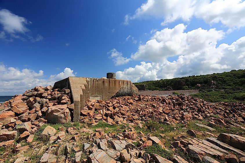 A World War II-era bunker in Sweden.com