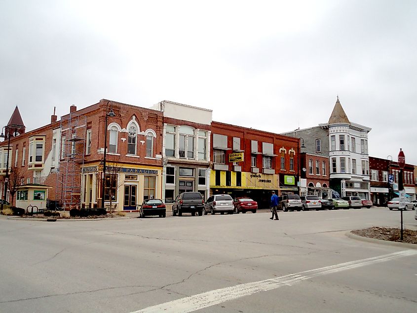 Downtown Fairfield, Iowa