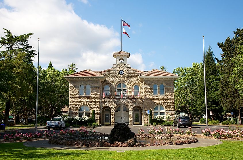 Town Hall in Sonoma, California