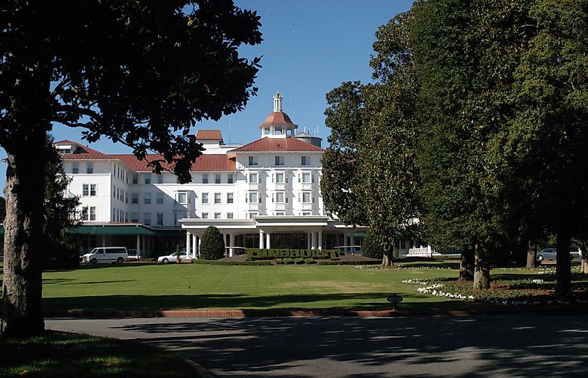 Pinehurst Country Club in Pinehurst, North Carolina.