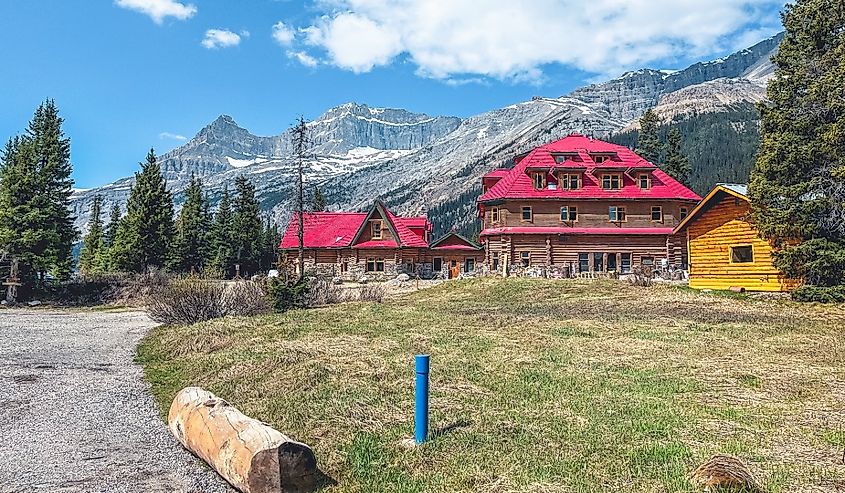 The Lodge at Bow Lake.