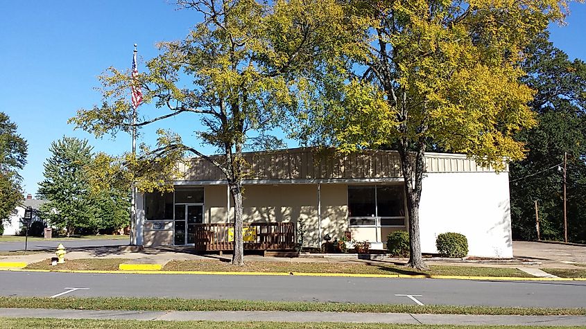 Grant County Library in Sheridan, Arkansas