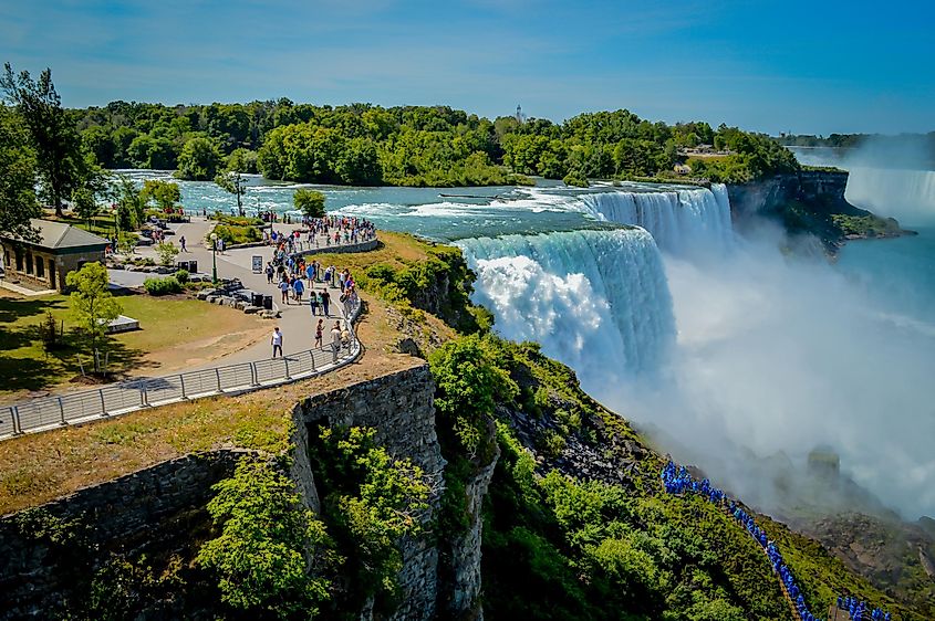 Niagara Falls in New York State