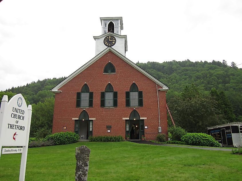 United Church of Thetford. 