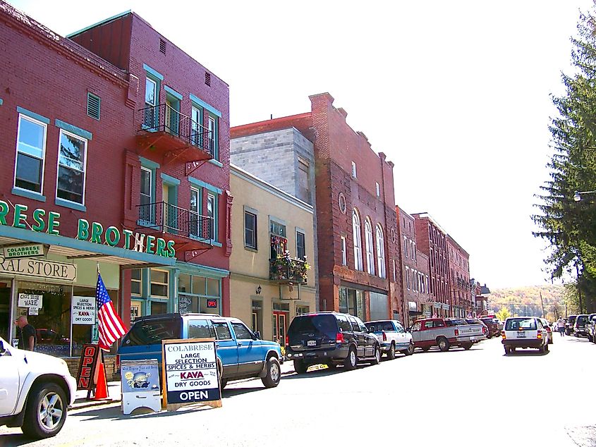 Downtown Thomas, West Virginia