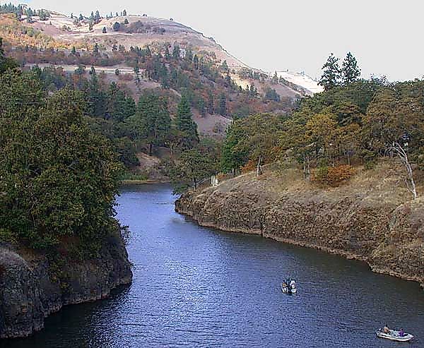 The Klickitat River in Washington.