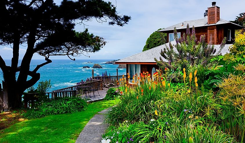 California Coast in Mendocino