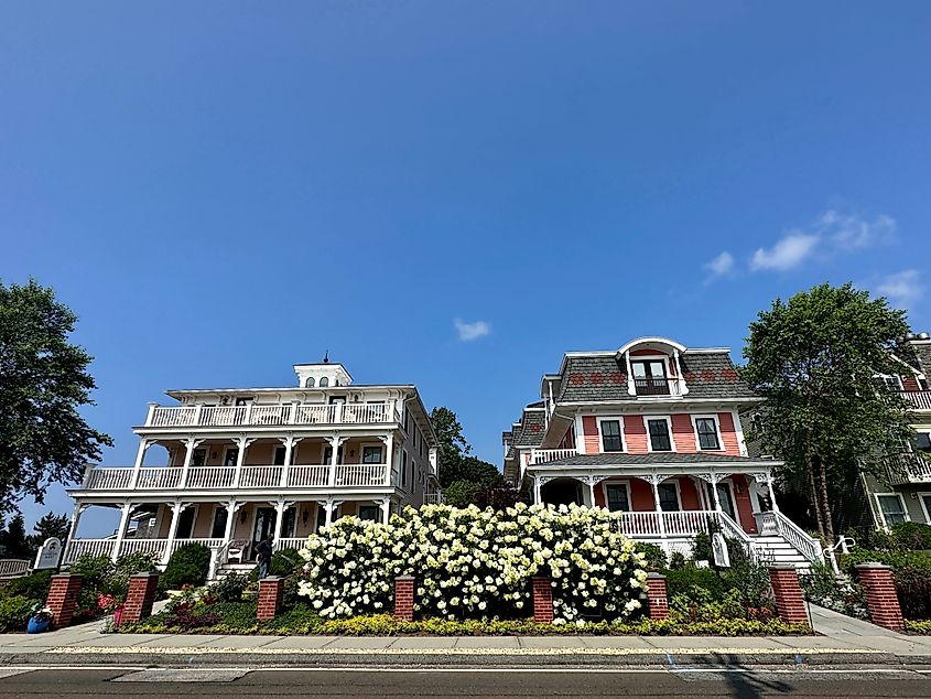 Historic buildings of the Saybrook Point Resort and Marina
