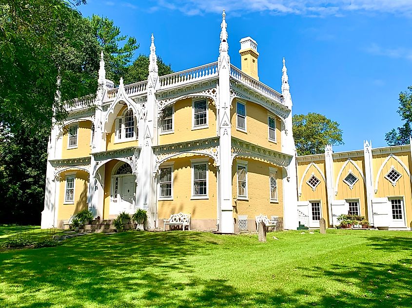 Wedding cake house in Kennebunk.