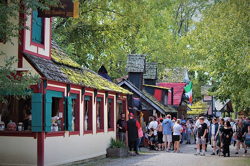 The Ohio Renaissance Festival in Harveysburg, Ohio