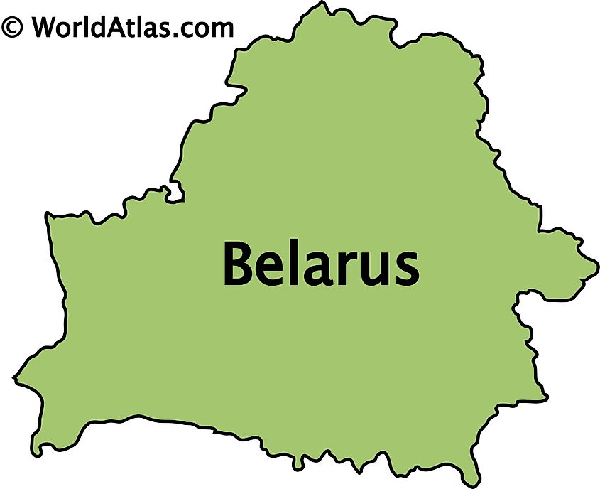 Country Of Belarus On Map Belarus Maps & Facts - World Atlas