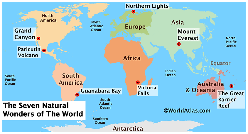 The 7 Natural Wonders Of The World WorldAtlas