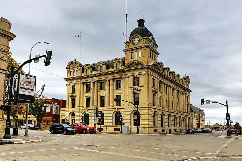 City Hall in Moose Jaw, Saskatchewan.