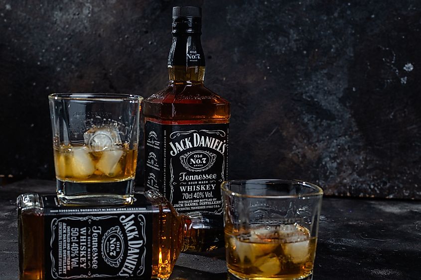 Bottle of Jack Daniel's Whiskey. Image by ElenaVah via Shutterstock.com