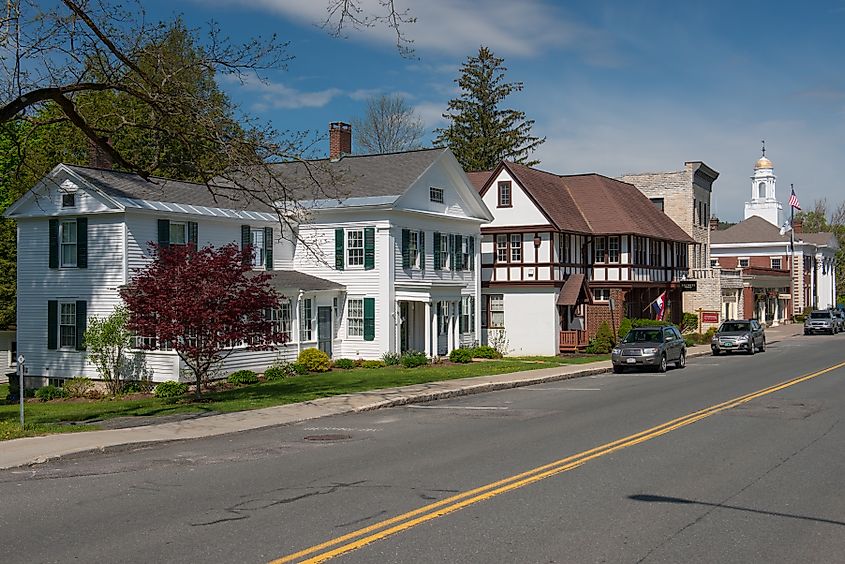 Lenox is a town in Berkshire County, Massachusetts. Editorial credit: Richard Cavalleri / Shutterstock.com