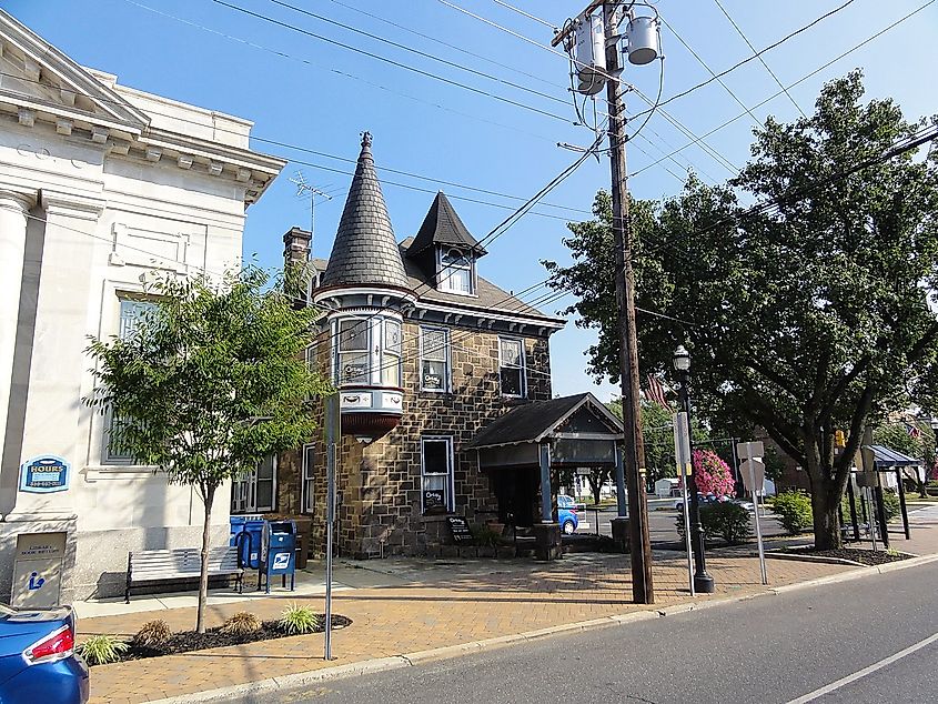 Davidson House, Swedesboro, New Jersey. Image credit LittleGun, CC BY-SA 3.0, via Wikimedia Commons