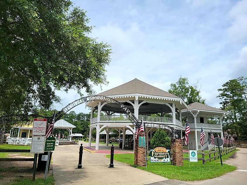 Abita Springs Pavilion Park.