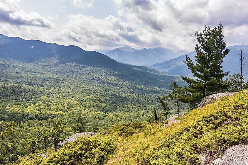 Landscape around Keene Valley, New York