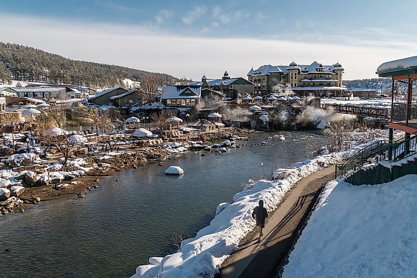 Pagosa Springs. Editorial credit: Heidi Besen / Shutterstock.com
