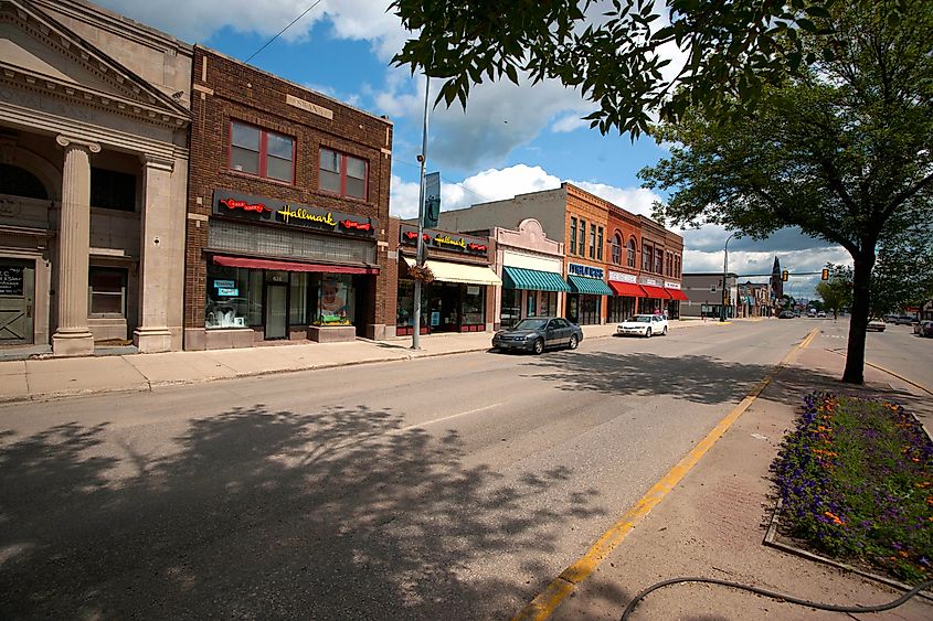Downtown Wahpeton, North Dakota