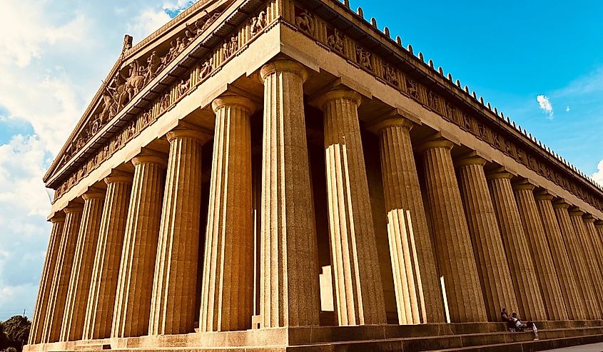 Full scale Parthenon in Nashville, Tennessee