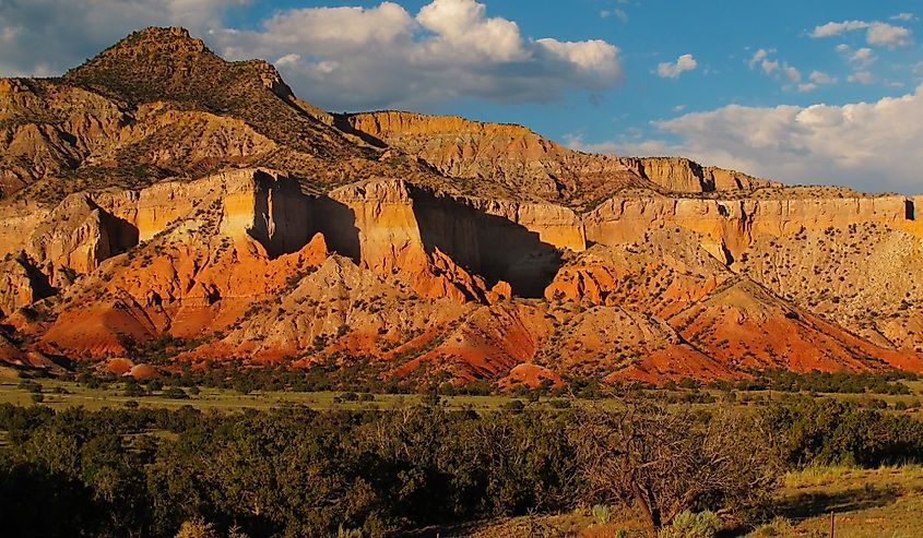 Sandstone Formation at Ghost Ranch, Abiquiu, New Mexico