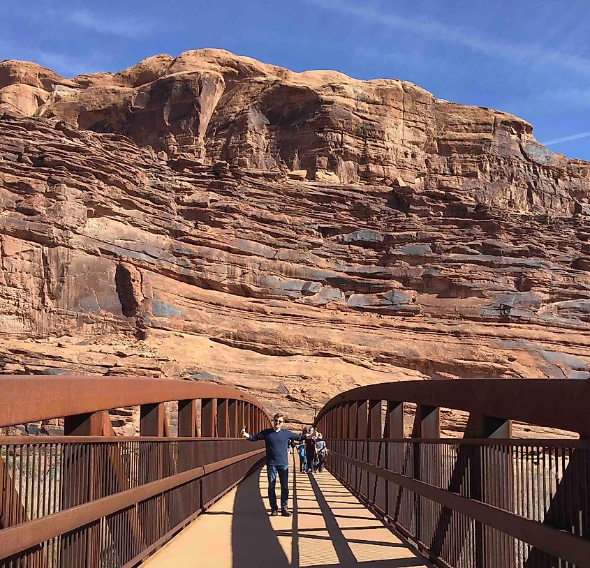 Colorado River and Bridge Photo by Kim Dearsley