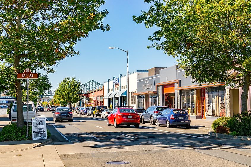 Downtown Astoria, Oregon