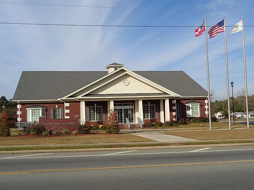 Lyons City Hall. 