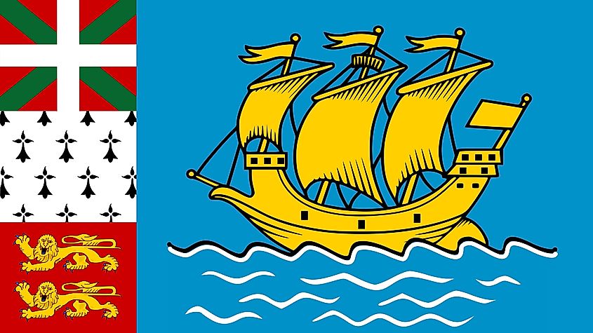 Flag of Saint Pierre and Miquelon
