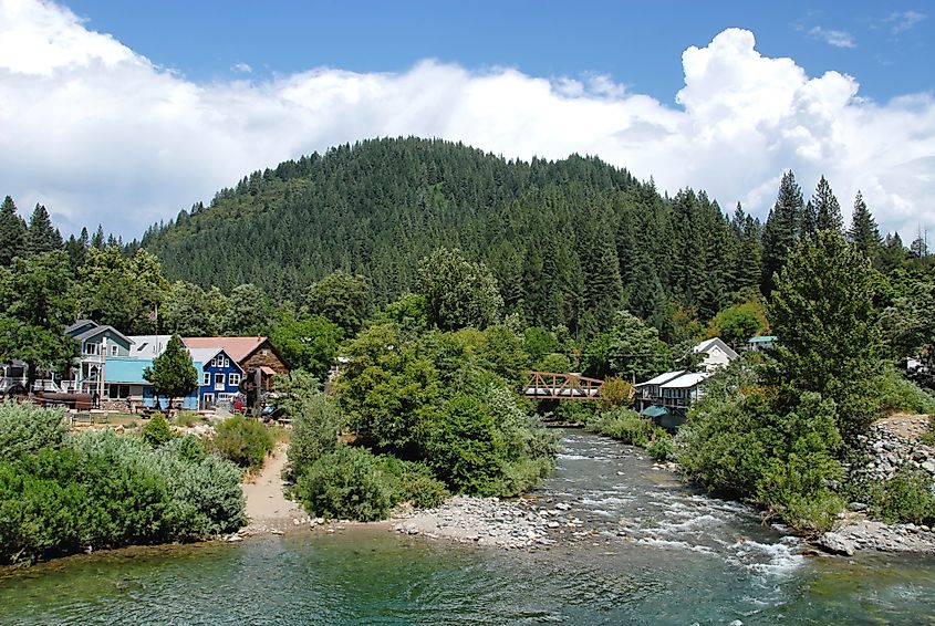 Yuba River, Downieville in California's Gold Country