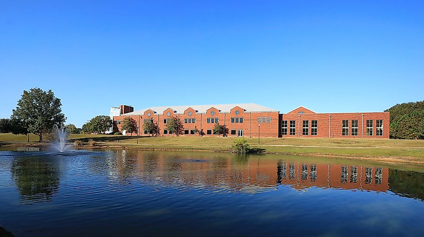 Georgia Southern University's Recreation Activity Center in Statesboro, Georgia. Editorial credit: Jillian Cain Photography / Shutterstock.com.
