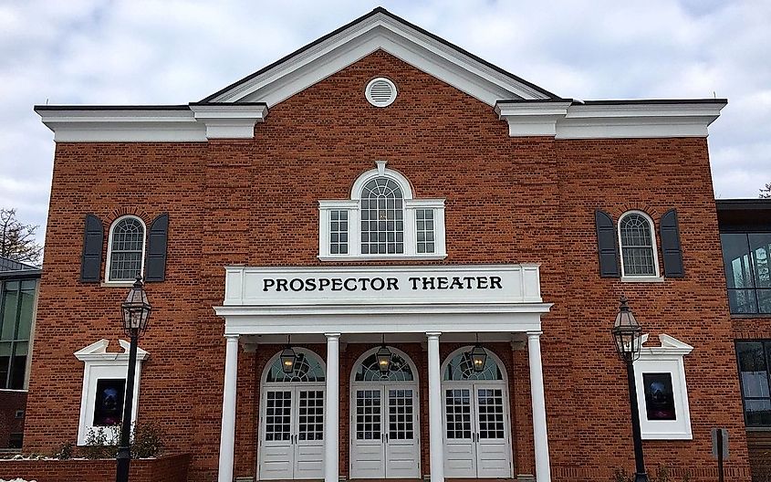 Theatre built in 2014 in downtown Ridgefield