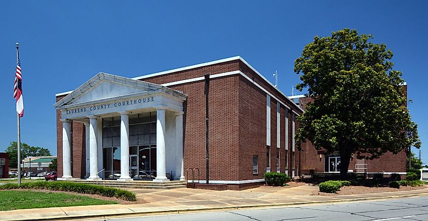 Laurens County Courthouse in Dublin, Arizona