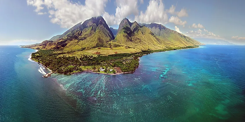 Maui is the second-largest of the Hawaiian islands.