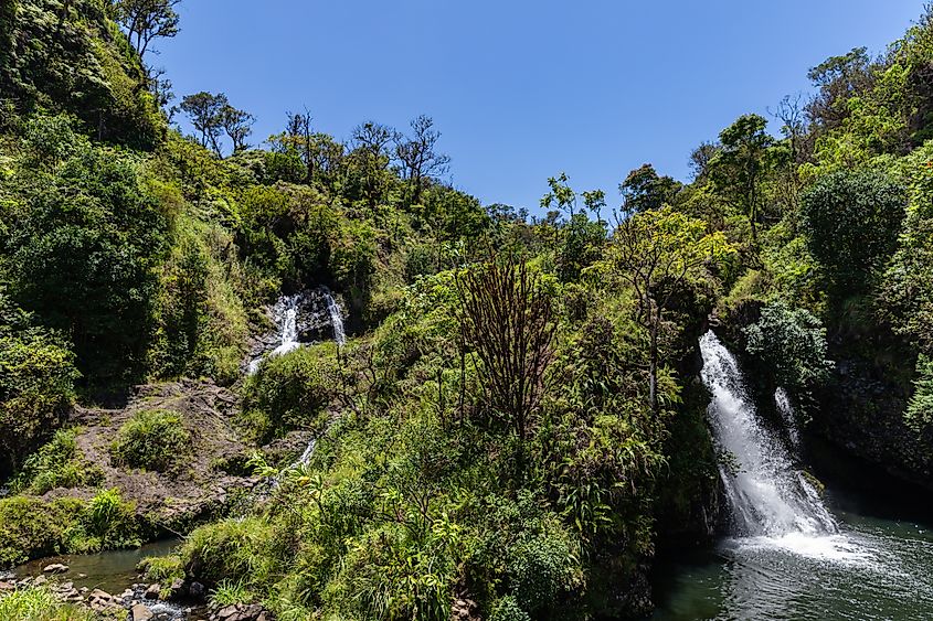 Hanawi Falls.