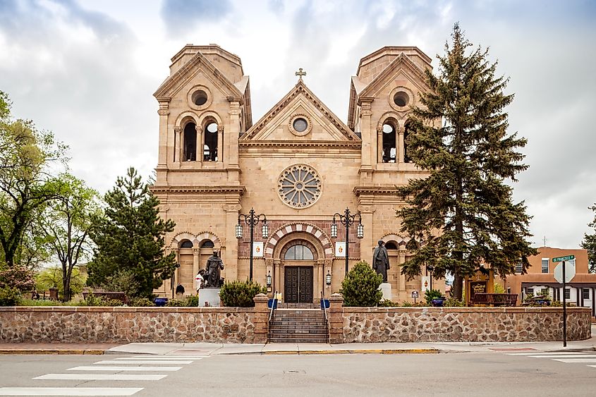 Cathedral Basilica of St. Francis of Assisi, Cathedral Place, Santa Fe.