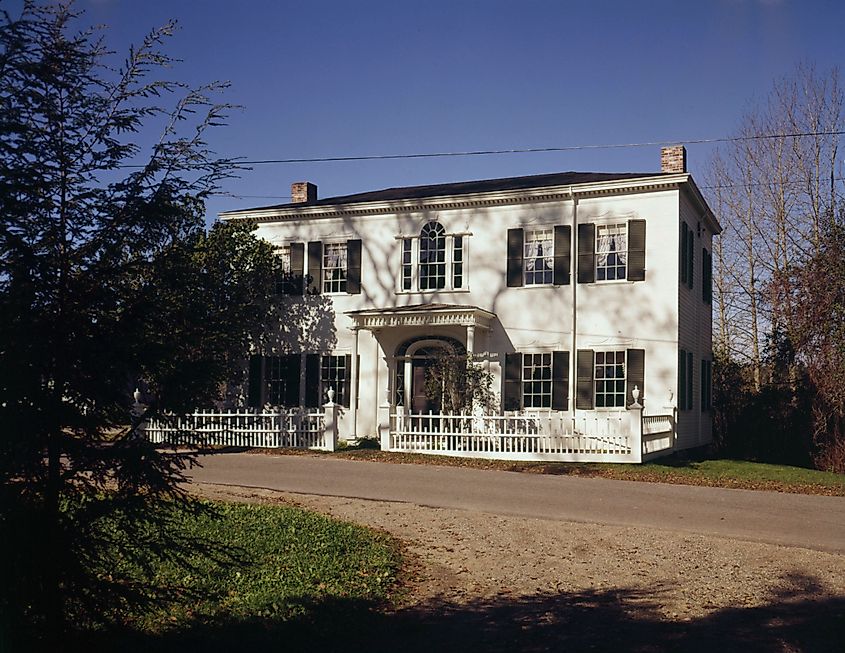 Ruggles House in Columbia Falls, Maine.