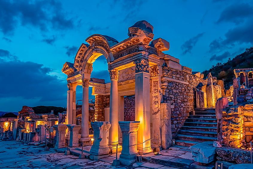 Ephesus reflects the urban wealth of Rome’s eastern provinces.