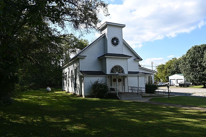 A scene from Bell Buckle, Tennesse.